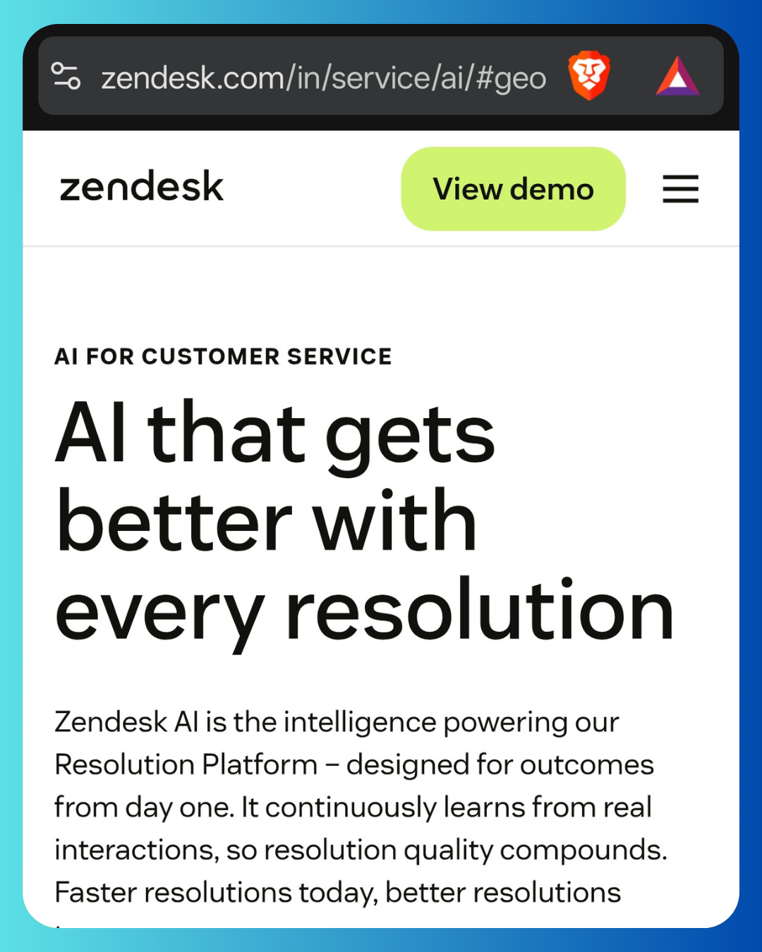 Zendesk AI